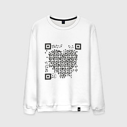 Мужской свитшот QR Love