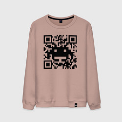 Мужской свитшот QR-Monster