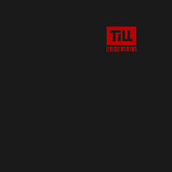 Свитшот хлопковый мужской TILL LINDEMANN NEW LOGO, цвет: черный — фото 2
