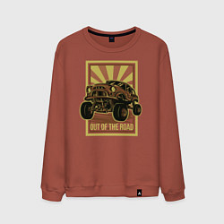 Мужской свитшот Авто ретро внедорожник