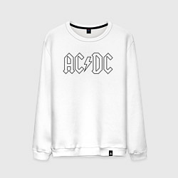 Мужской свитшот ACDC Logo Молния