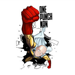Свитшот хлопковый мужской Saitama One Punch, цвет: белый — фото 2