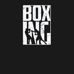 Свитшот хлопковый мужской Boxing бой, цвет: черный — фото 2