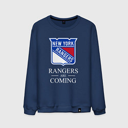 Мужской свитшот Rangers are coming, Нью Йорк Рейнджерс, New York R