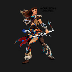 Свитшот хлопковый мужской Элой с луком Horizon, цвет: черный — фото 2