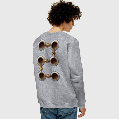 Мужской свитшот Path of Exile - Tabula Rasa / Меланж – фото 4