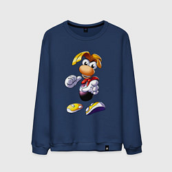 Свитшот хлопковый мужской Rayman 3D Legends, цвет: тёмно-синий