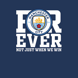 Свитшот хлопковый мужской Manchester City FOREVER NOT JUST WHEN WE WIN Манче, цвет: тёмно-синий — фото 2