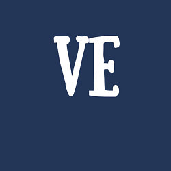 Свитшот хлопковый мужской Love ve, цвет: тёмно-синий — фото 2