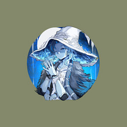 Свитшот хлопковый мужской Ведьма Ренни, цвет: авокадо — фото 2