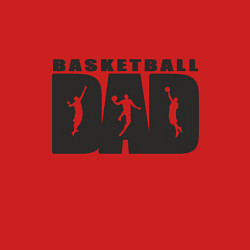 Свитшот хлопковый мужской Dad Basketball, цвет: красный — фото 2