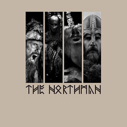 Свитшот хлопковый мужской Vikings The Northman, цвет: миндальный — фото 2