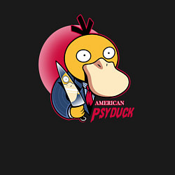 Свитшот хлопковый мужской American Psyduck, цвет: черный — фото 2