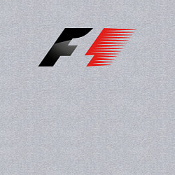 Свитшот хлопковый мужской F1 Формула 1 Большое лого, цвет: меланж — фото 2