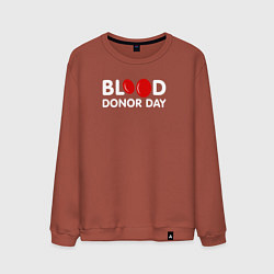 Мужской свитшот Blood Donor Day