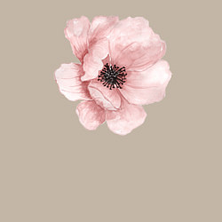 Свитшот хлопковый мужской Нежный мак, цвет: миндальный — фото 2