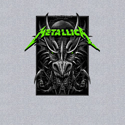 Свитшот хлопковый мужской Metallica Thrash Metal, цвет: меланж — фото 2