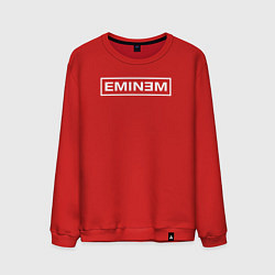 Свитшот хлопковый мужской Eminem ЭМИНЕМ, цвет: красный