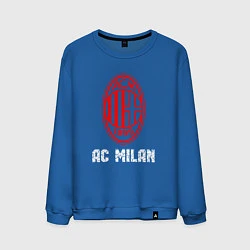 Свитшот хлопковый мужской МИЛАН AC Milan, цвет: синий
