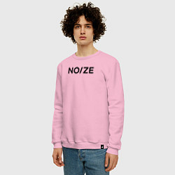 Свитшот хлопковый мужской Noze, цвет: светло-розовый — фото 2