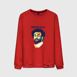 Свитшот хлопковый мужской Salah Liverpool, цвет: красный