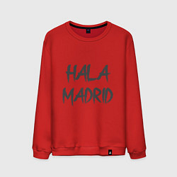 Свитшот хлопковый мужской Hala - Madrid, цвет: красный