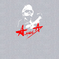 Свитшот хлопковый мужской АлисаКинчев, цвет: меланж — фото 2