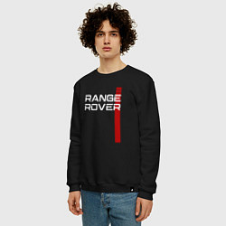 Свитшот хлопковый мужской RANGE ROVER LAND ROVER, цвет: черный — фото 2