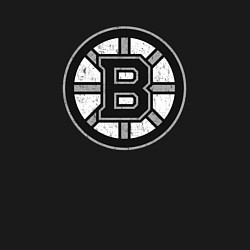 Свитшот хлопковый мужской BOSTON BRUINS СЕРЫЙ, цвет: черный — фото 2