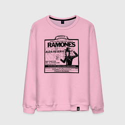 Мужской свитшот Live at the Palladium, NY - Ramones