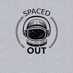 Свитшот хлопковый мужской Spaced Out Кайфую, цвет: меланж — фото 2