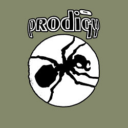 Свитшот хлопковый мужской The prodigy ant, цвет: авокадо — фото 2
