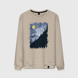 Мужской свитшот Медведи на склоне