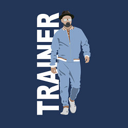 Свитшот хлопковый мужской Тренер Джентельменов, цвет: тёмно-синий — фото 2