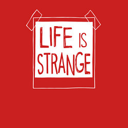 Свитшот хлопковый мужской Life Is Strange - games, цвет: красный — фото 2