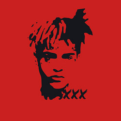 Свитшот хлопковый мужской XXXTENTACION Look At Me, цвет: красный — фото 2