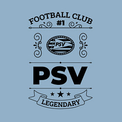 Свитшот хлопковый мужской PSV: Football Club Number 1 Legendary, цвет: мягкое небо — фото 2