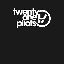 Свитшот хлопковый мужской Twenty one pilots Логотип, цвет: черный — фото 2