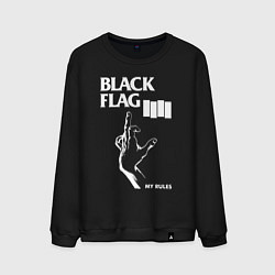 Мужской свитшот BLACK FLAG РУКА