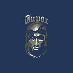 Свитшот хлопковый мужской Tupac Shadow, цвет: тёмно-синий — фото 2