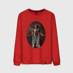 Свитшот хлопковый мужской Примарх Магнус, цвет: красный