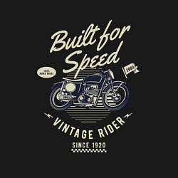 Свитшот хлопковый мужской Vintage Moto, цвет: черный — фото 2