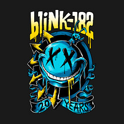 Свитшот хлопковый мужской Blink 182 - 20 years, цвет: черный — фото 2