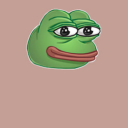 Свитшот хлопковый мужской Пепе Лягушонок доволен, цвет: пыльно-розовый — фото 2