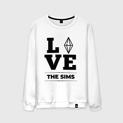 Мужской свитшот The Sims love classic