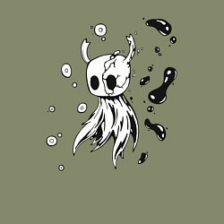 Свитшот хлопковый мужской Hollow Knight game, цвет: авокадо — фото 2