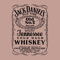 Свитшот хлопковый мужской Виски Джек Дэниелс, цвет: пыльно-розовый — фото 2