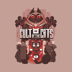 Свитшот хлопковый мужской Cult Of The Cats, цвет: пыльно-розовый — фото 2