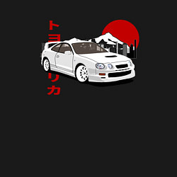 Свитшот хлопковый мужской Celica gt-four st205 Retro JDM, цвет: черный — фото 2