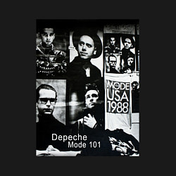 Свитшот хлопковый мужской Depeche Mode 101 Vintage 1988, цвет: черный — фото 2